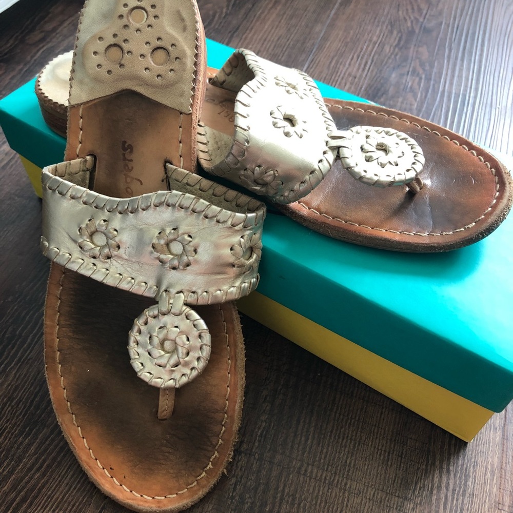 Jack Rogers Hamptons Flat Wide